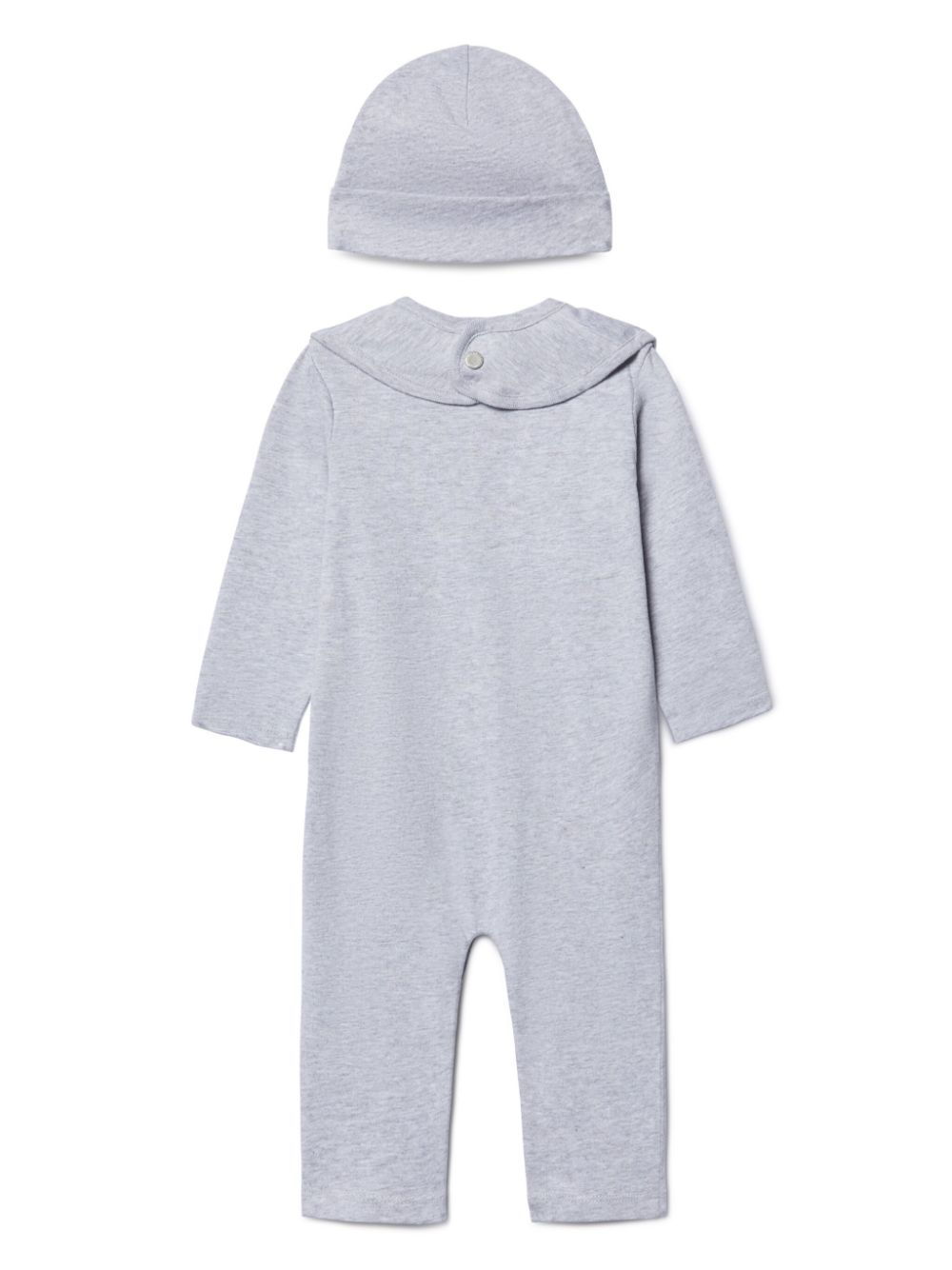 Off-White Kids three-piece logo-print babygrow set - Grey