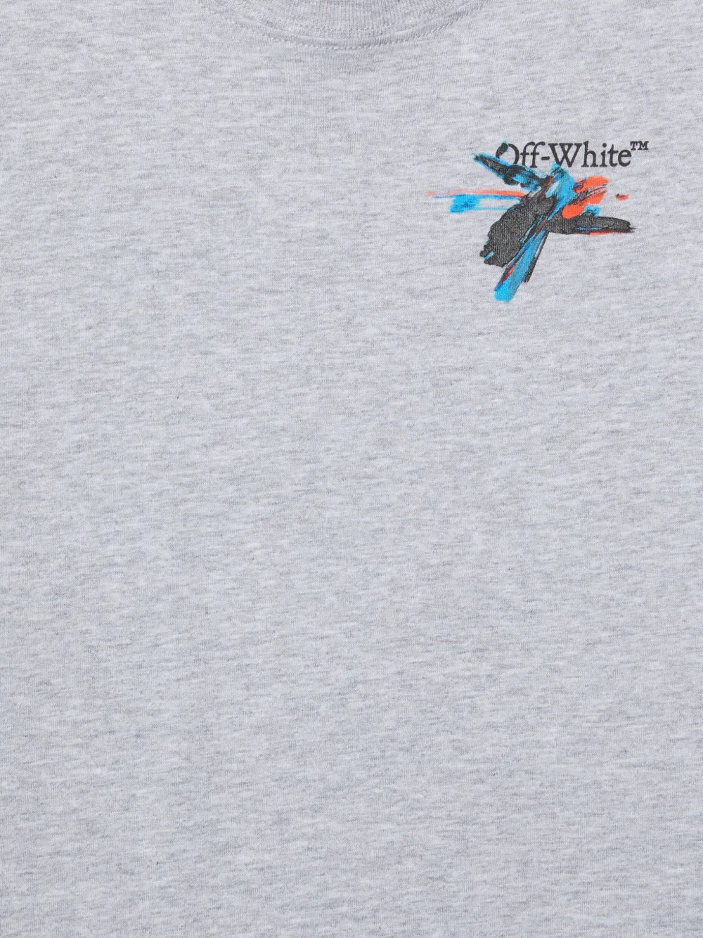 Off-White Kids Arrow T-shirt met lange mouwen Grijs