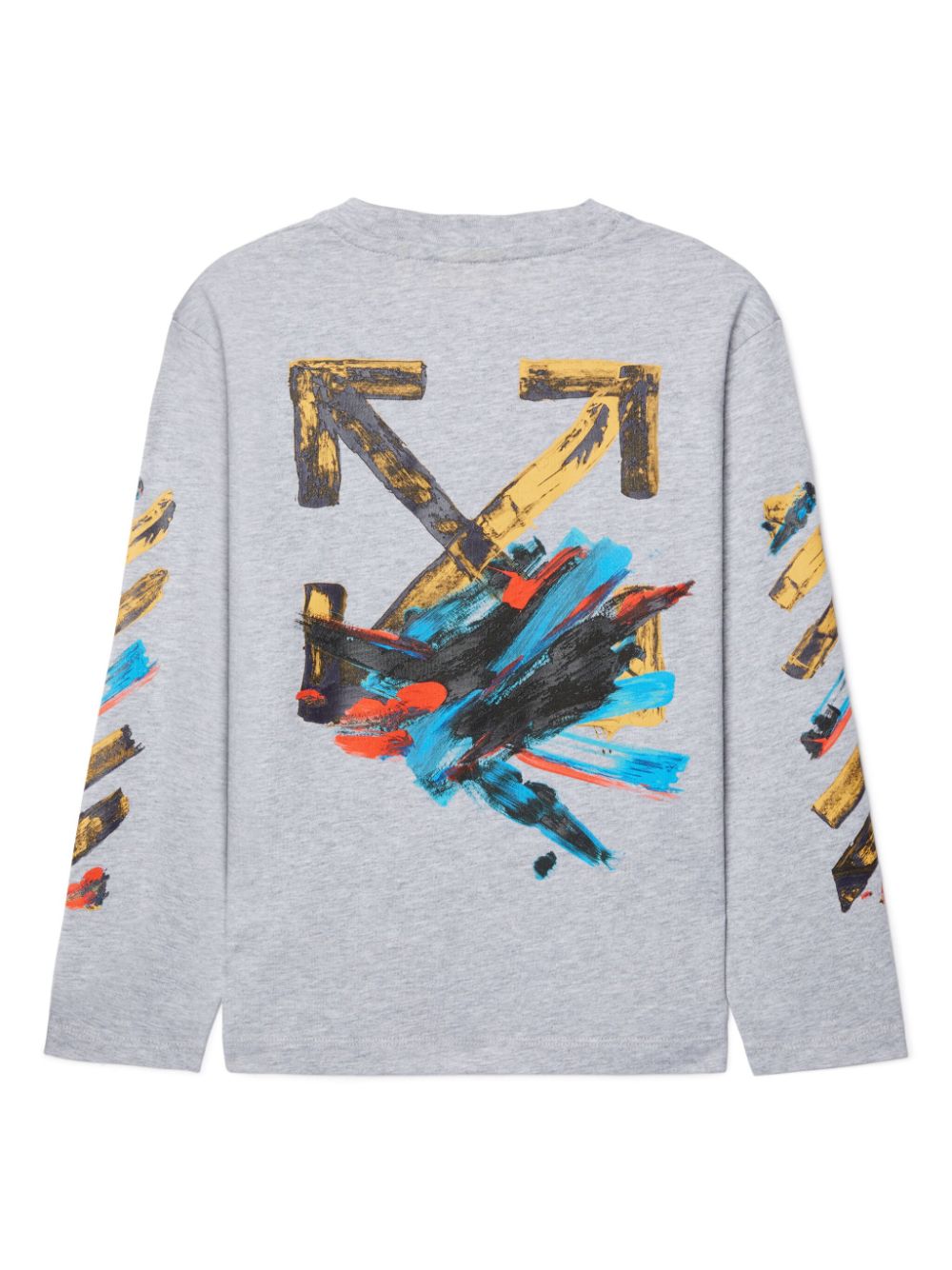 Off-White Kids Arrow long sleeve t-shirt - Grey