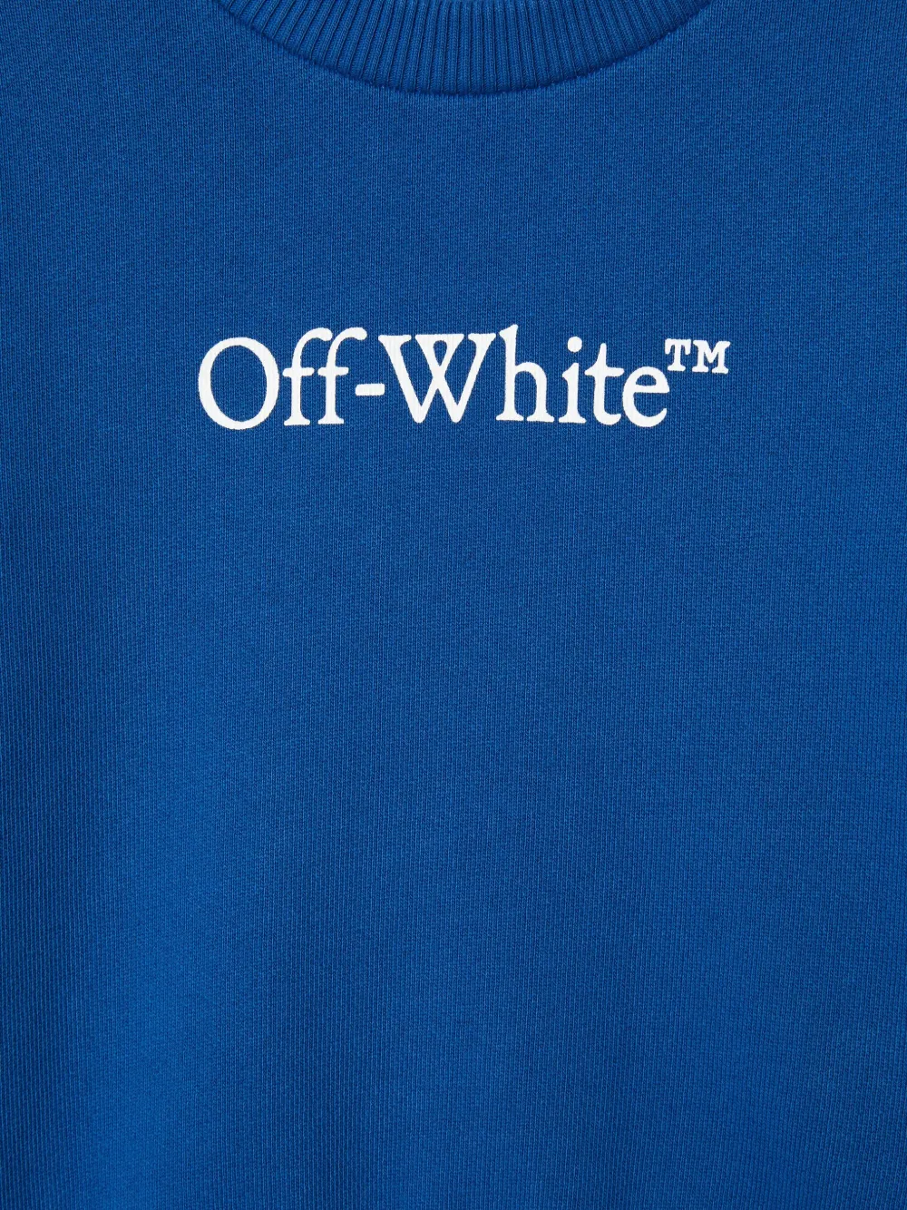 Off-White Kids Bookish Diag trui Blauw