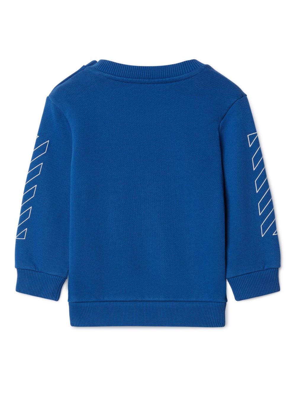 Off-White Kids Bookish Diag sweater - Blue