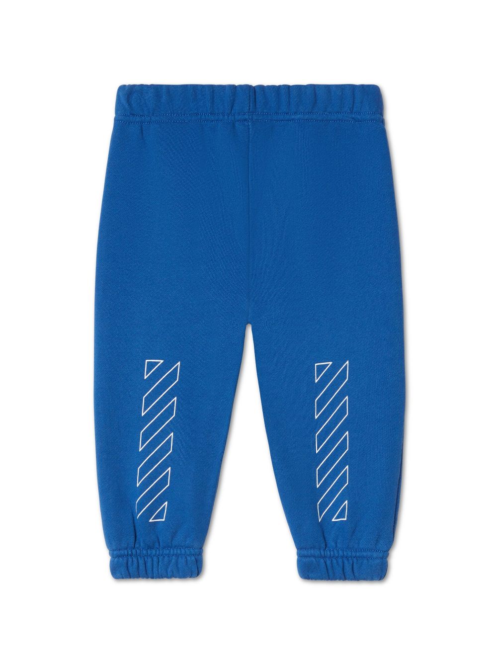 Off-White Kids Bookish Diag track pants - Blue