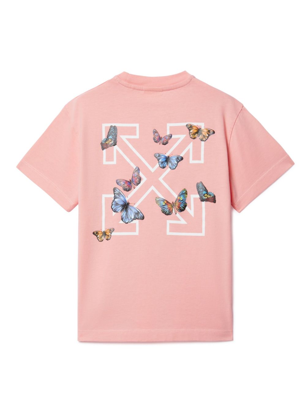 Off-White Kids Arrow Butterfly T-shirt - Pink