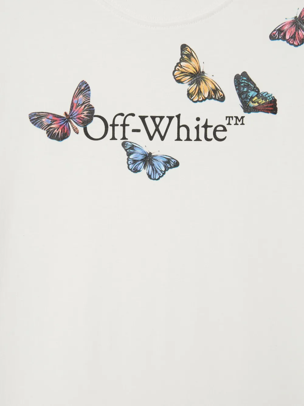 Off-White Kids Bookish Butterfly t-shirt