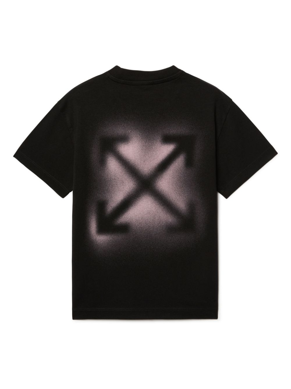 Off-White Kids Arrow Spray T-shirt - Black