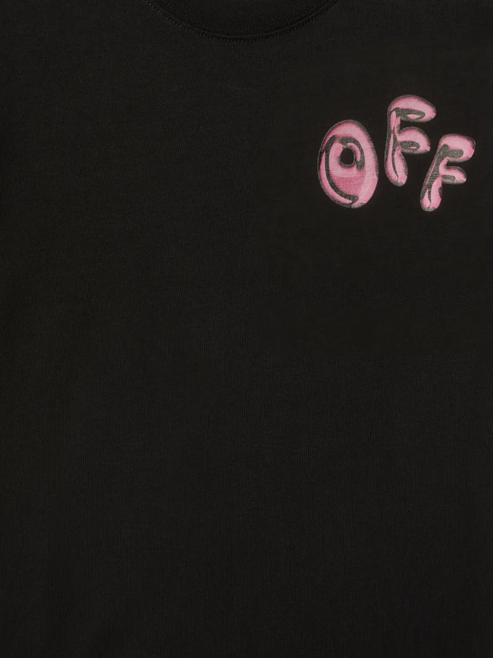 Off-White Kids Balloon Arrow T-shirt Zwart