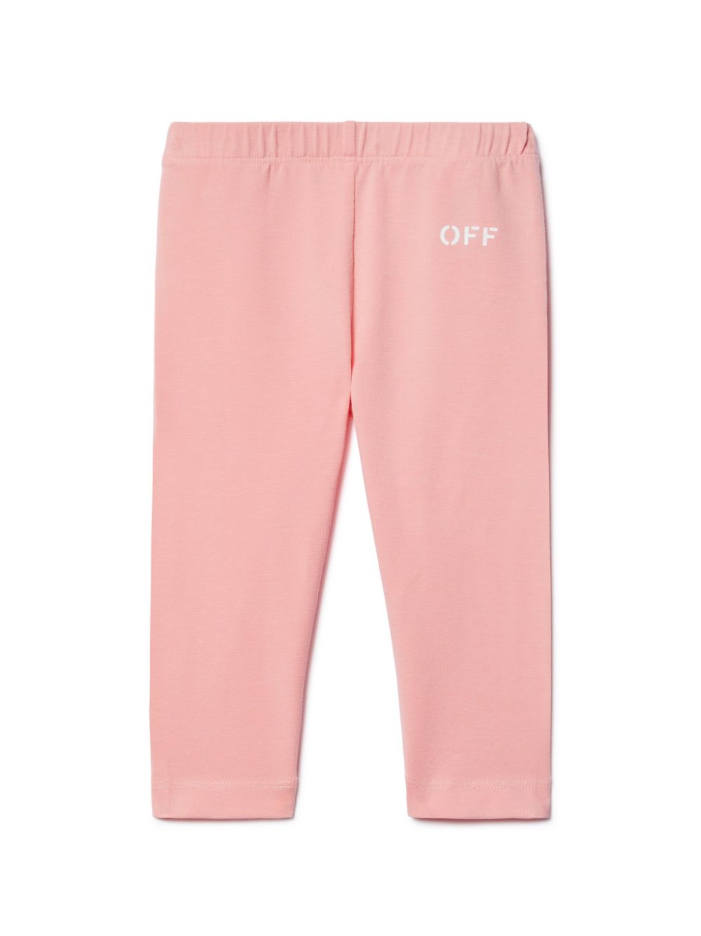 Off-White Kids Off-stamp leggings - Pink