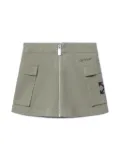 Off-White Kids Bookish cargo skirt - Green