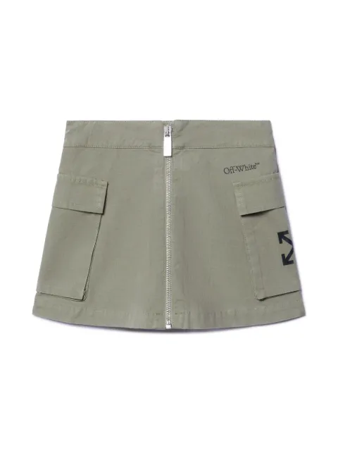 Off-White Kids Bookish cargo skirt