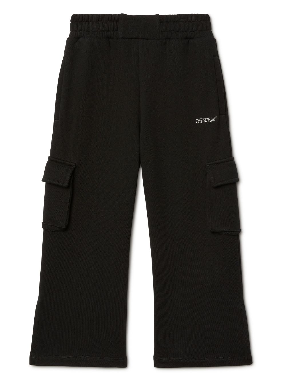 Off-White Kids Bookish cargo trousers - Black