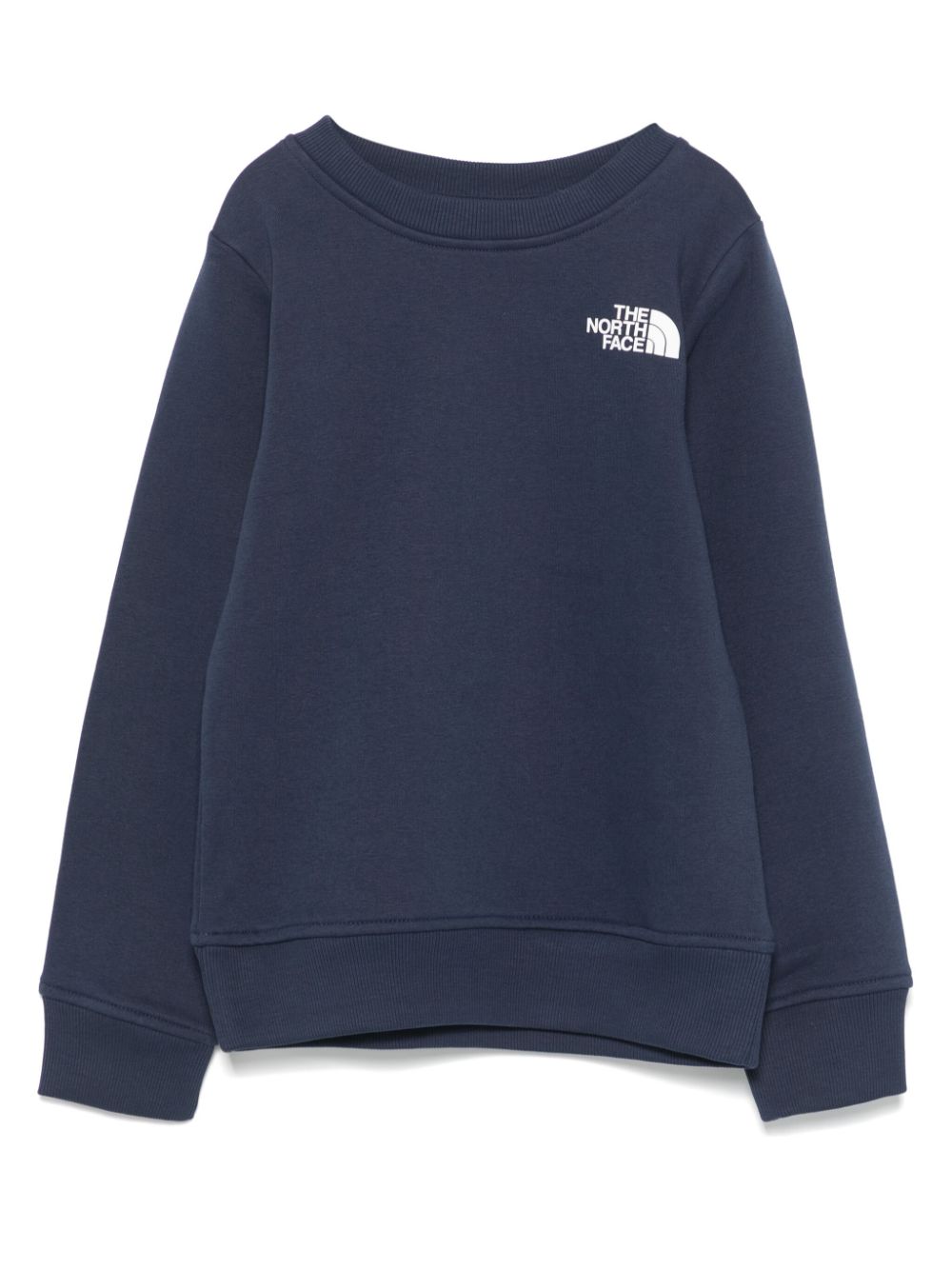 The North Face Kids Sweater met print Blauw