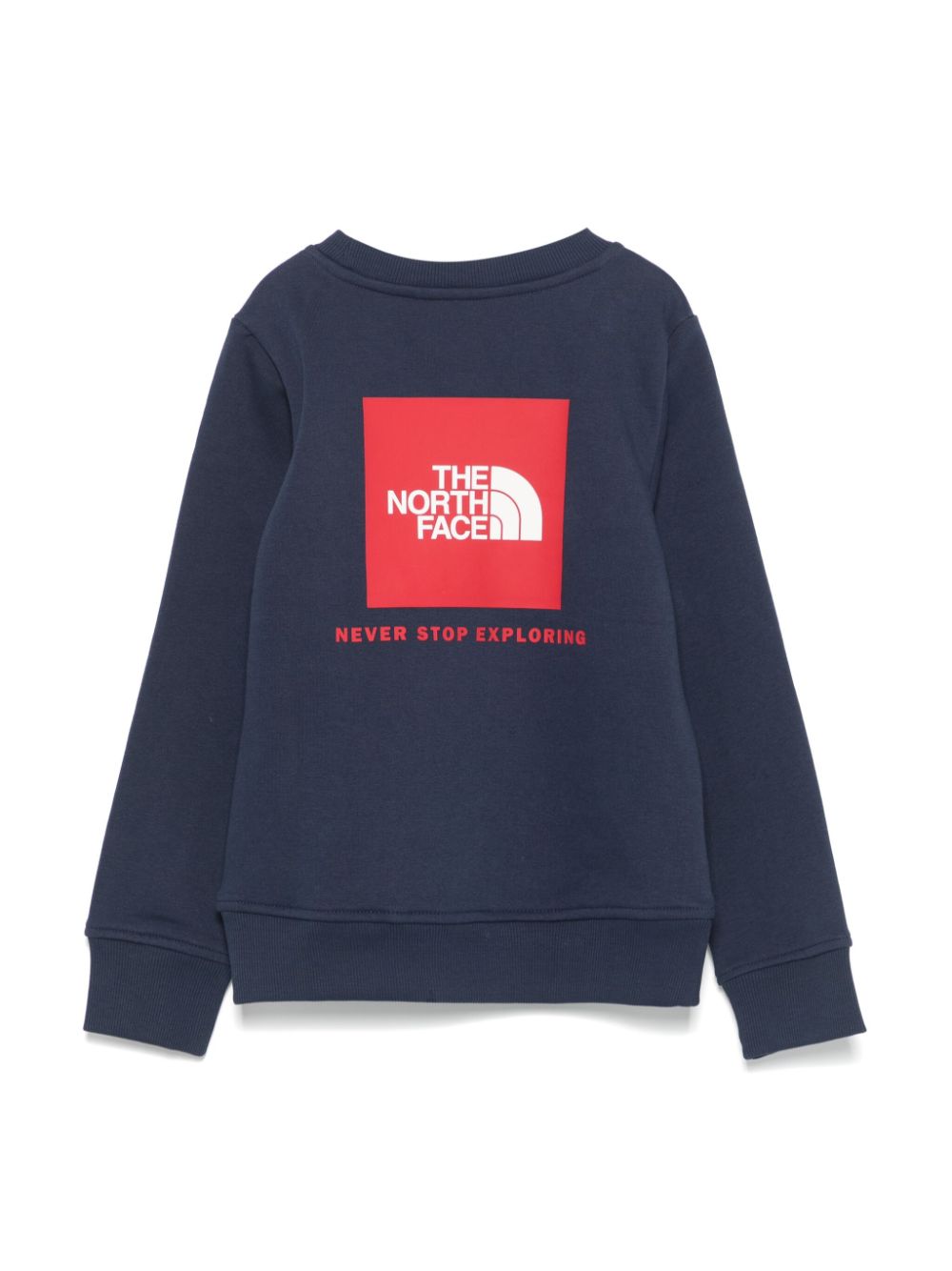 The North Face Kids Sweater met print - Blauw