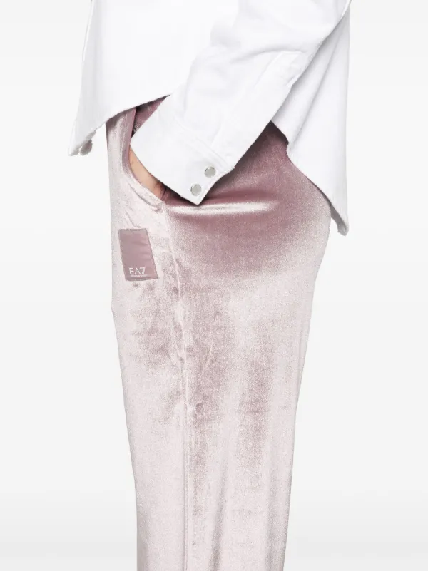 Ea7 Emporio Armani ベロア パンツ | パープル | FARFETCH JP