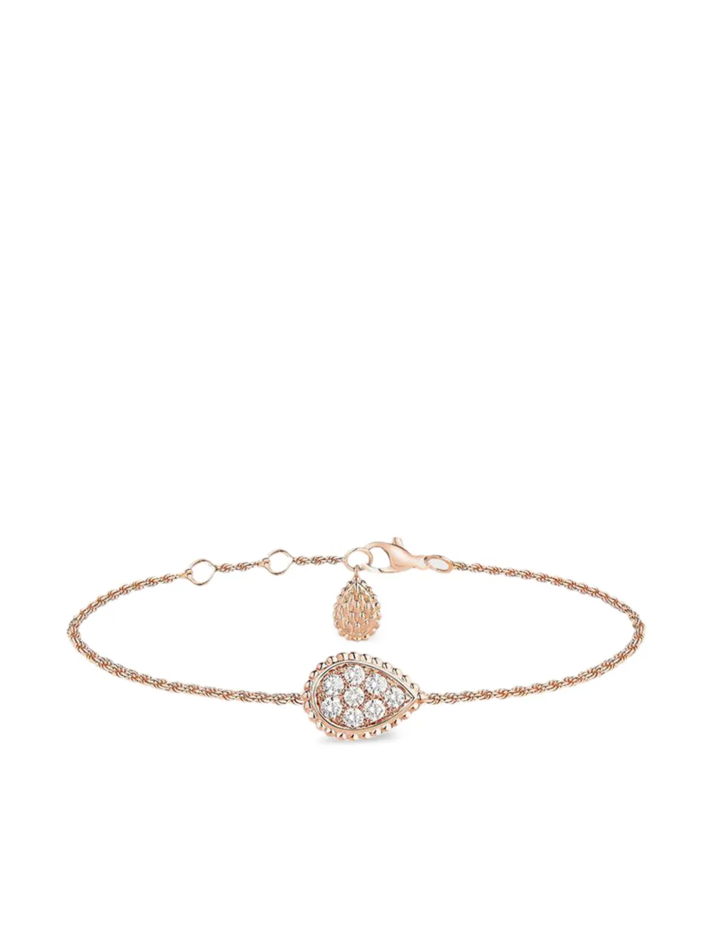 Boucheron 18K rose gold Serpent Bohème diamond bracelet - ゴールドトーン Boucheron 18K rose gold Serpent Bohème diamond bracelet - ゴールドトーン