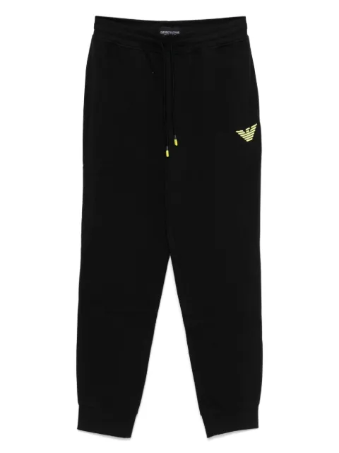 Emporio Armani logo-embroidered track pants