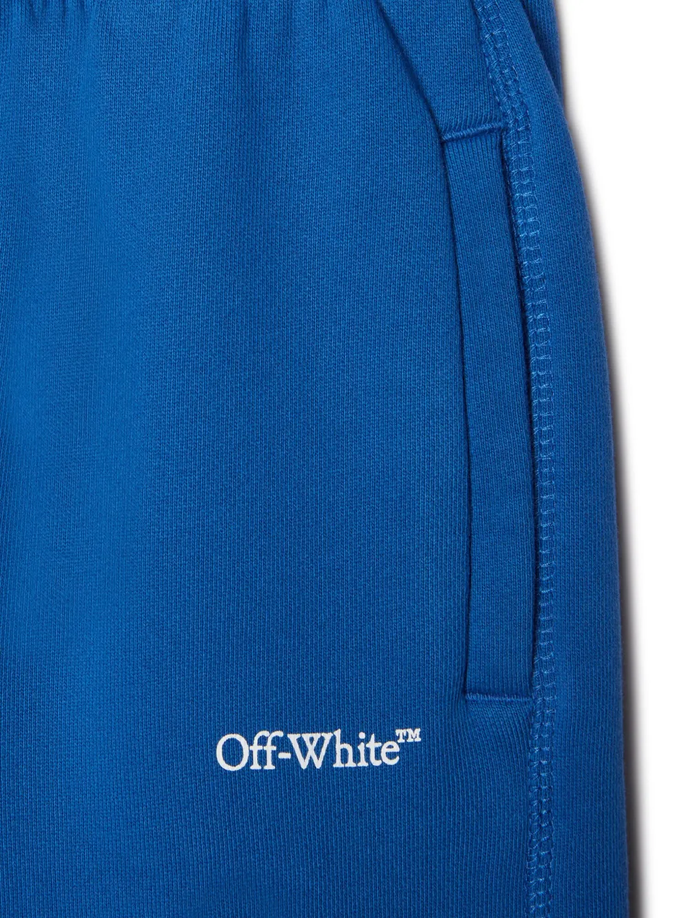 Off-White Kids Bookish trainingsbroek Blauw