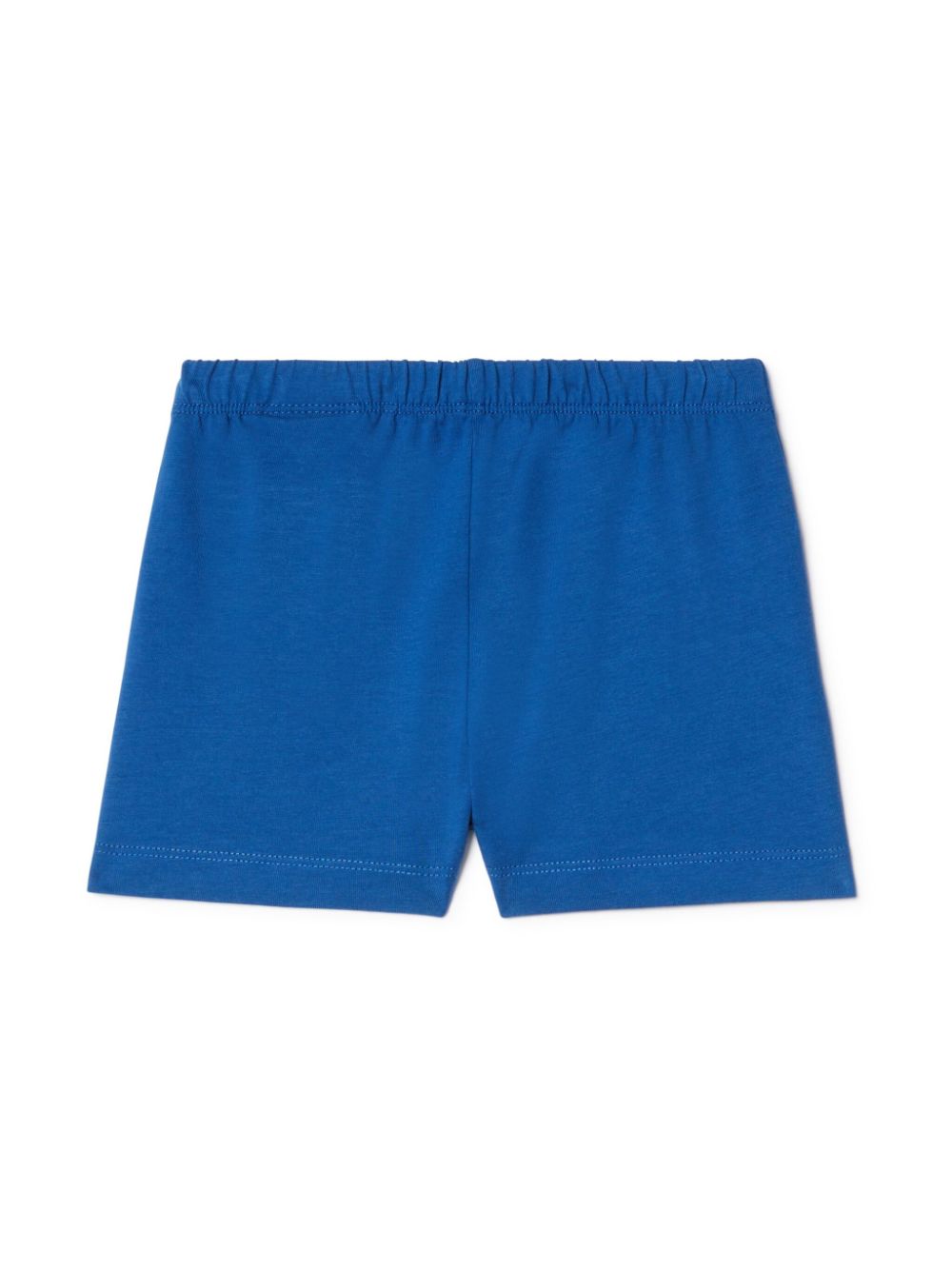 Off-White Kids Arrow Spray jersey shorts - Blue