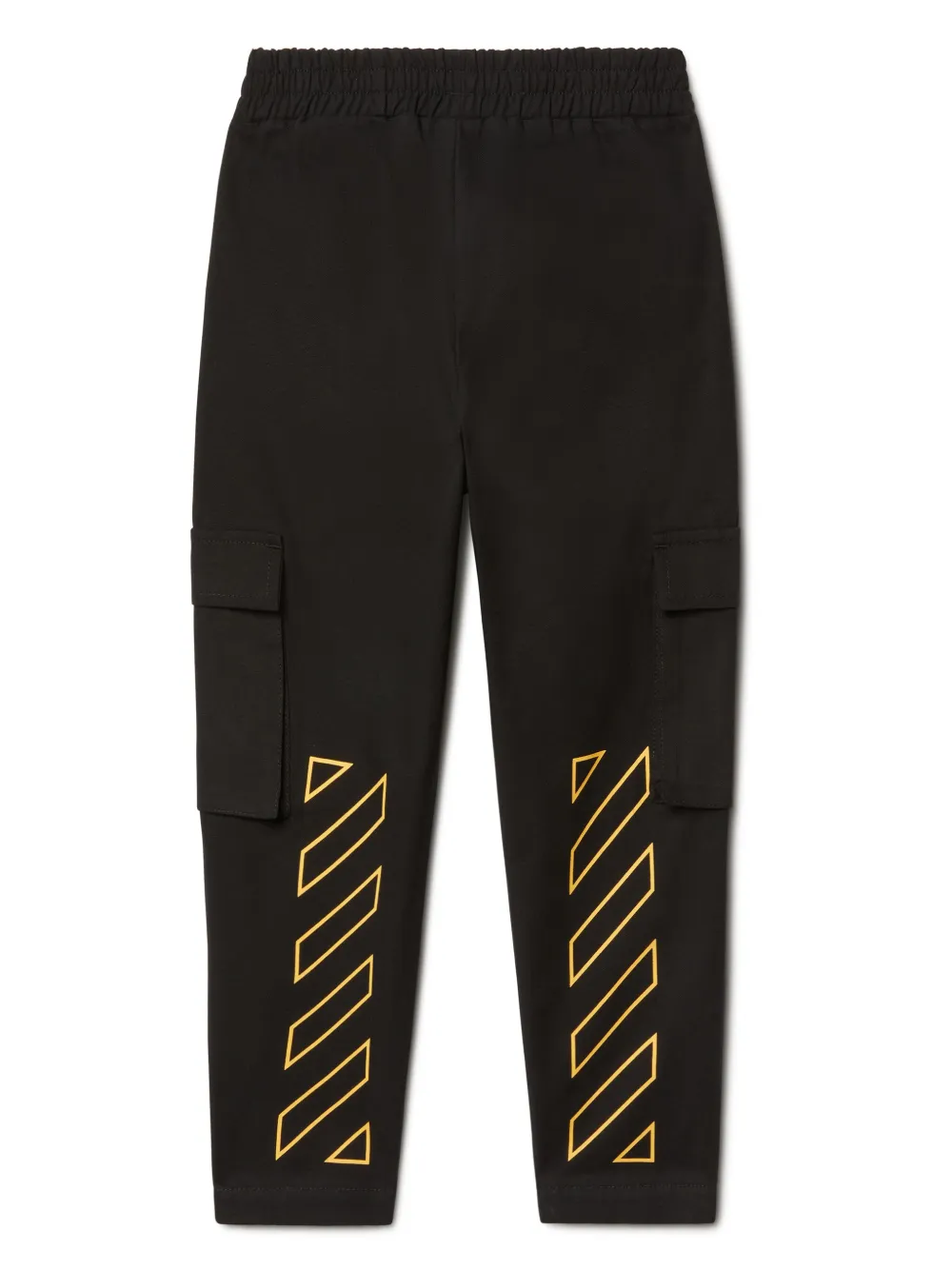 Off-White Kids Bookish cargo broek Zwart