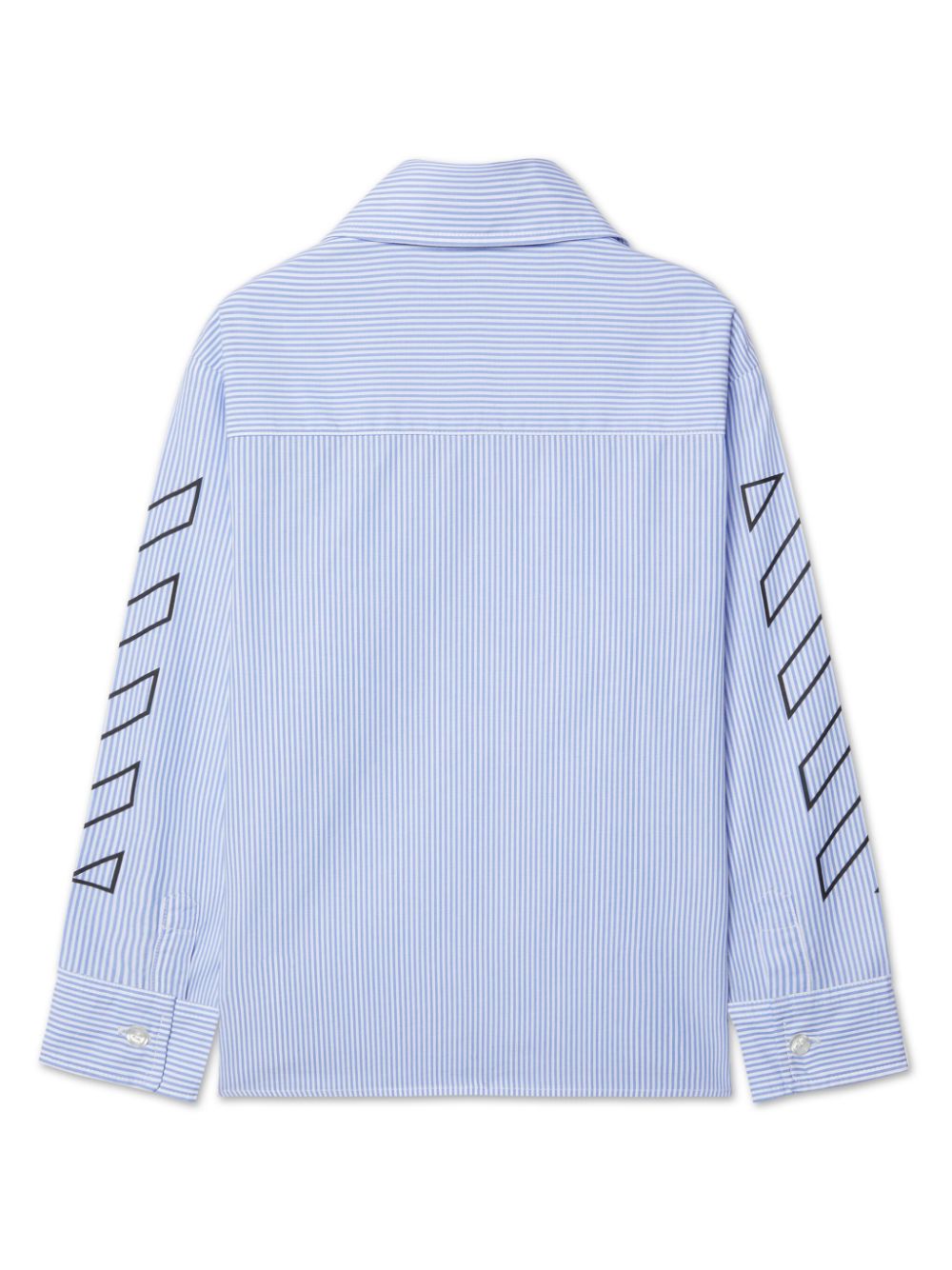 Off-White Kids Bookish shirt - Blue