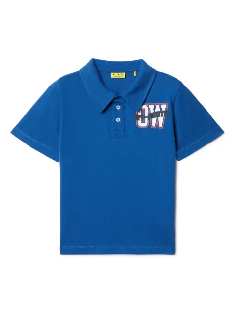 Off-White Kids Camisa polo college Arrow