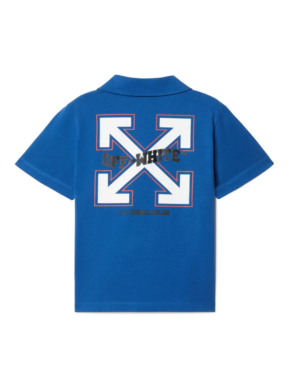 Off-White Kids Arrow varsity polo | Boys Polo Shirts | Image 2