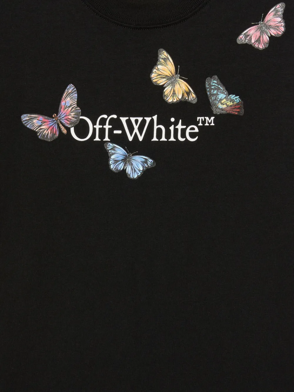 Affordable Off-White Bookish Butterfly T-shirt Women