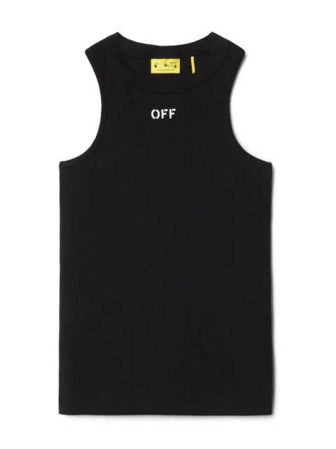 Off-White Kids Off-stamp tank dress 