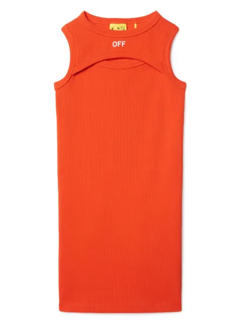 Off-White Kids Off-stamp tank dress 