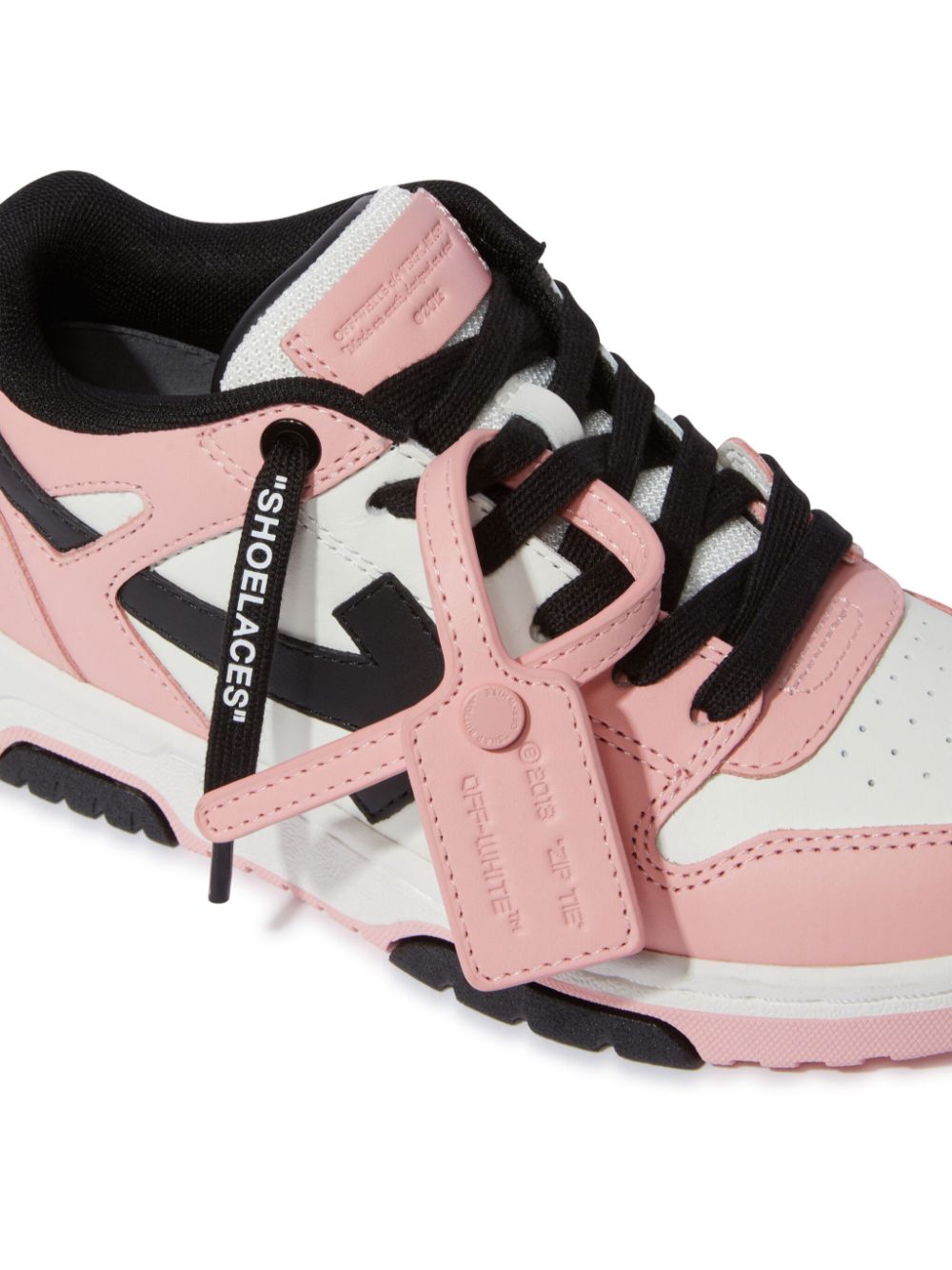 Off-White Kids Out Of Office sneakers Roze