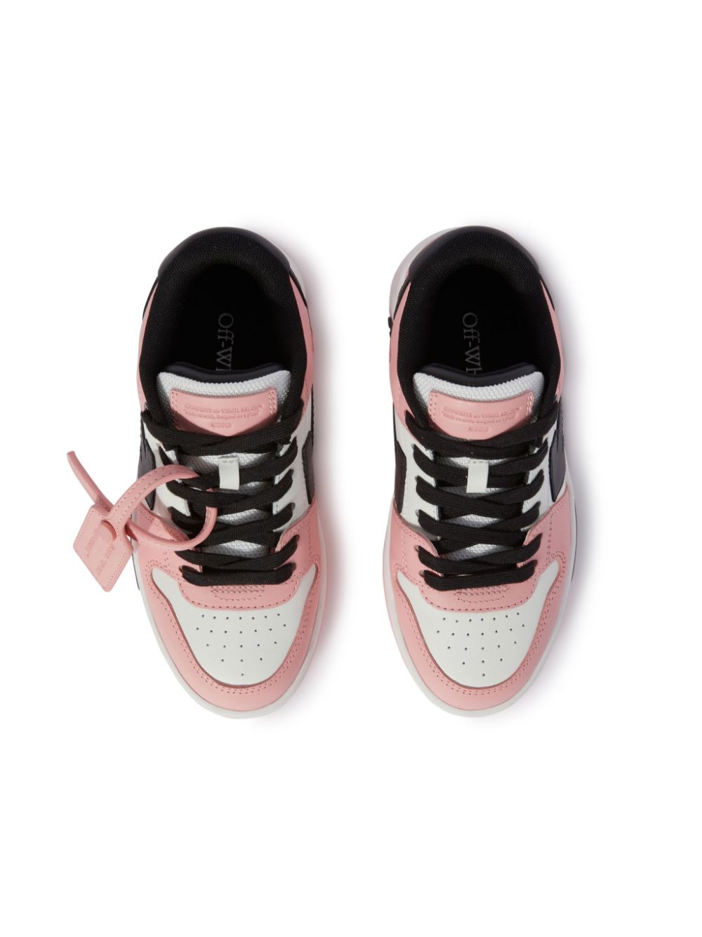 Off-White Kids Out Of Office sneakers Roze