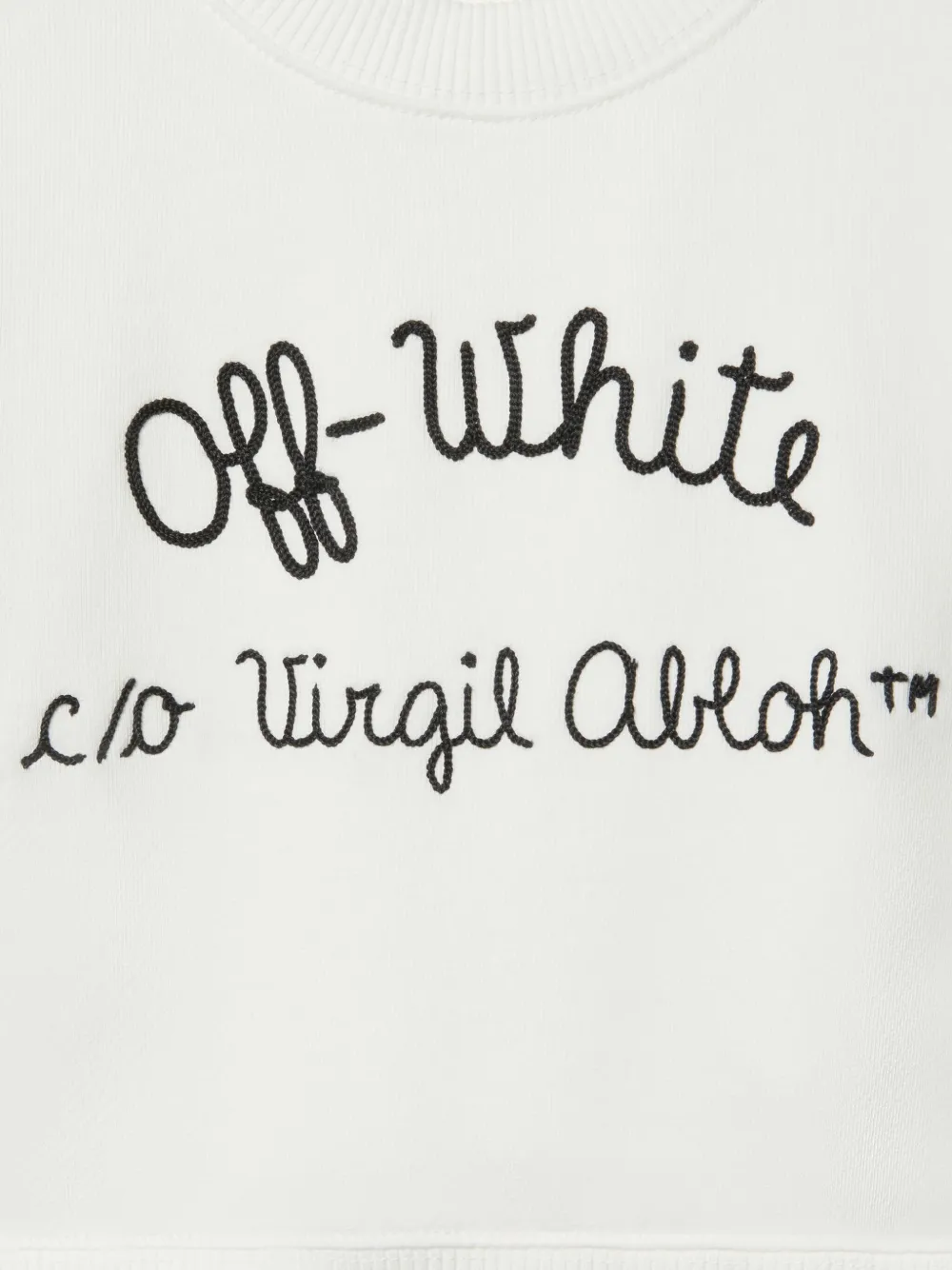OFF-WHITE RINGER SWEATSHIRT