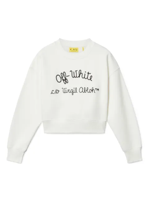 Off-White Kids Ringer sweatshirt