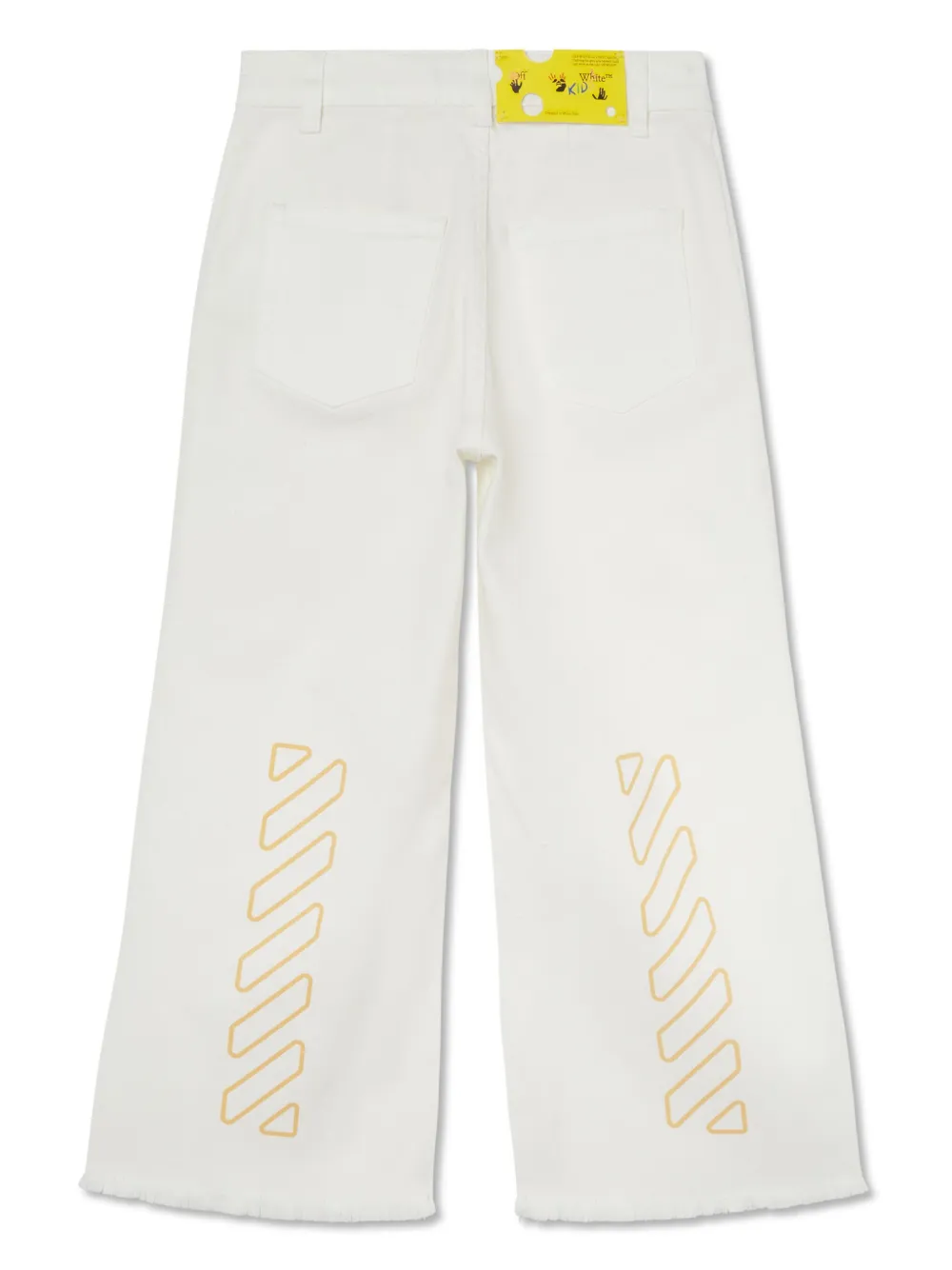 Off-White Kids Bookish jeans Wit
