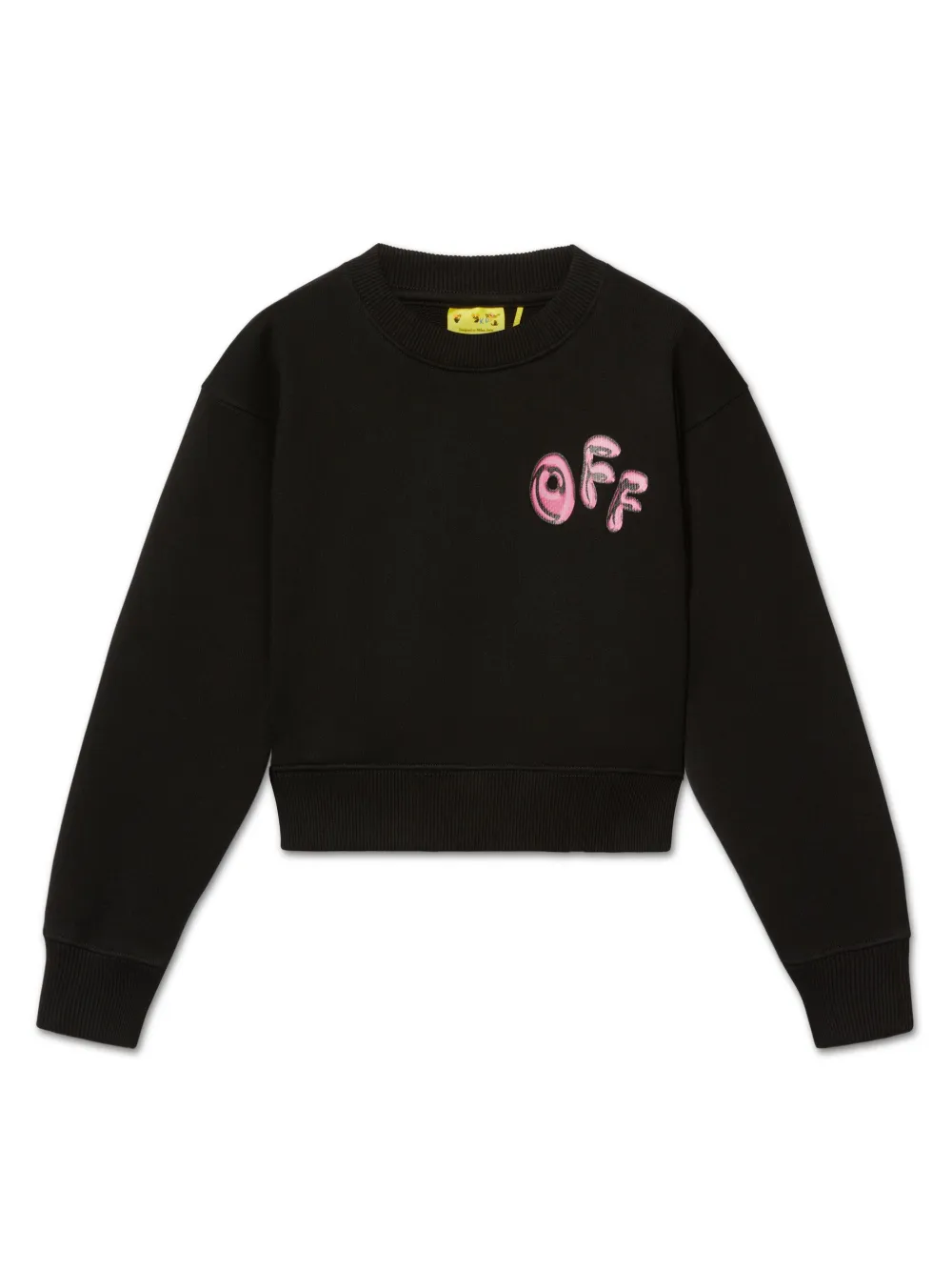 Off-White Kids Balloon Arrow sweater Zwart