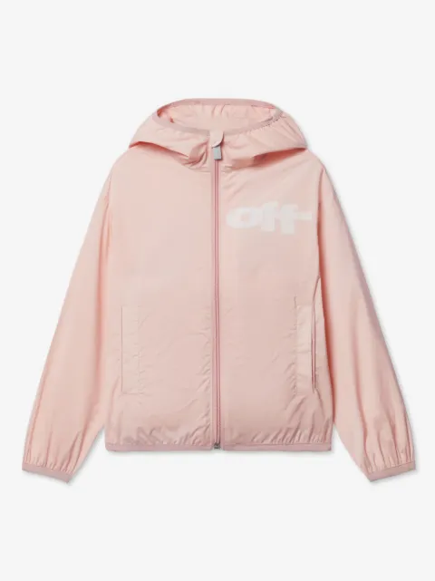 Off-White Kids coupe-vent à imprimé