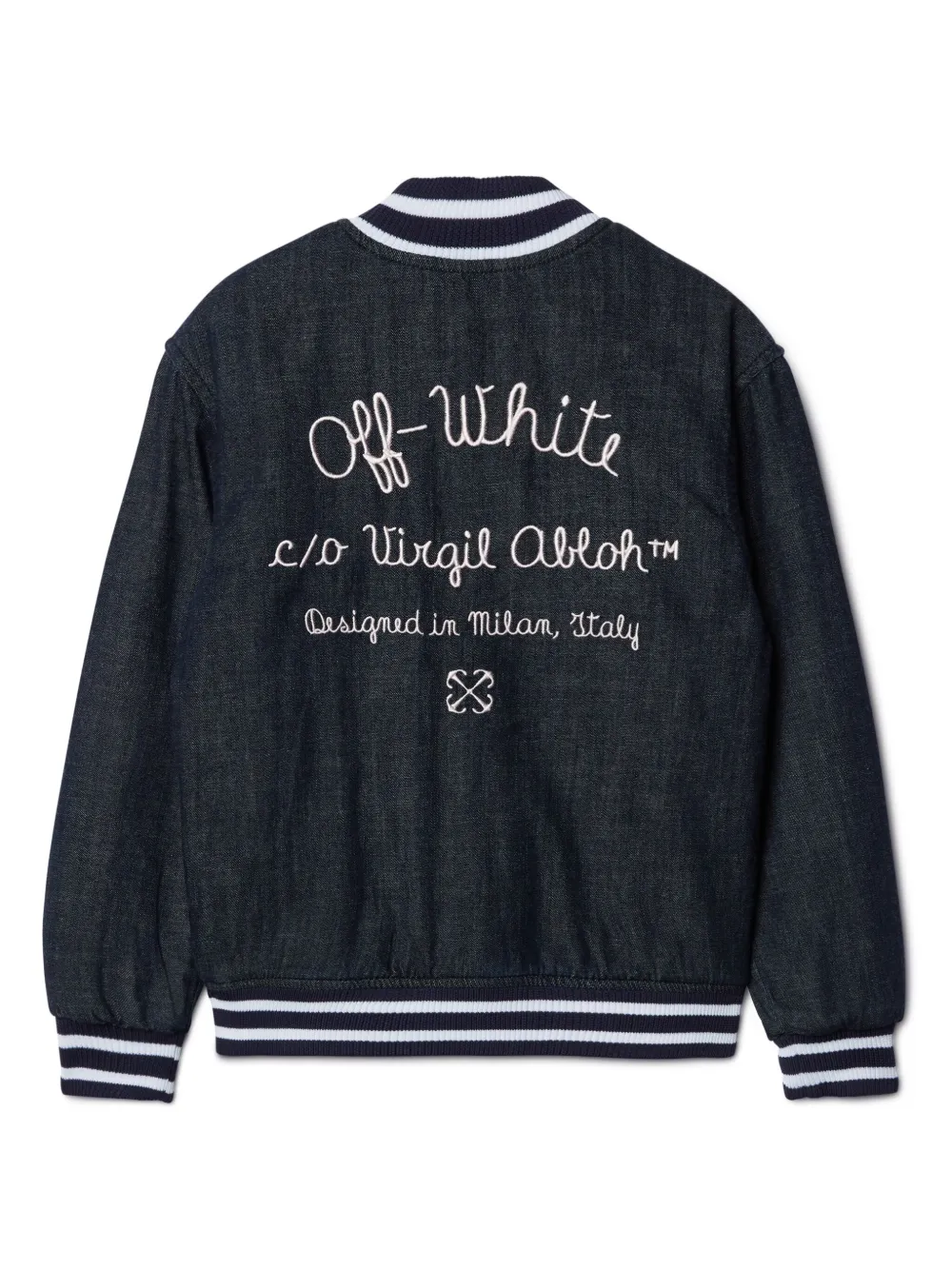 Off-White Kids Script bomber jacket | Boys Bomber Jackets | Image 2