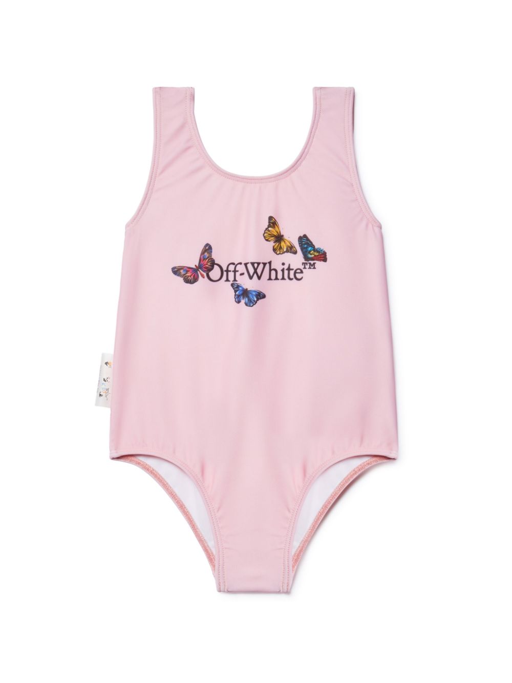 Off-White Kids Butterfly swimsuit - Pink