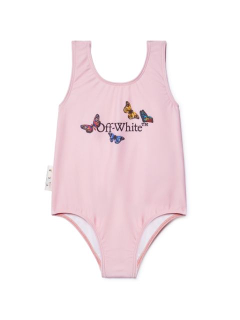 Off-White Kids Butterfly swimsuit