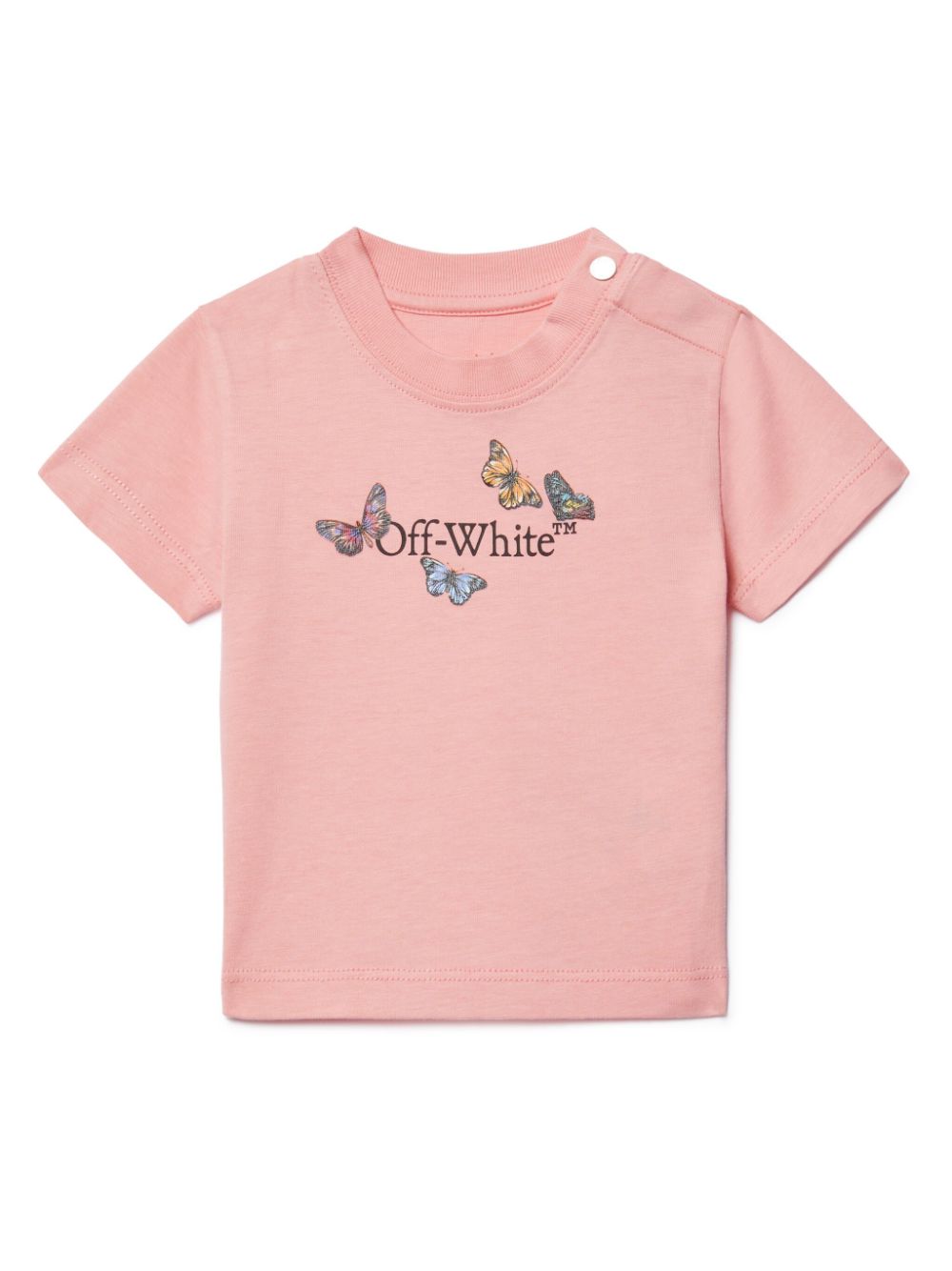 Off-White Kids Butterfly t-shirt - Pink