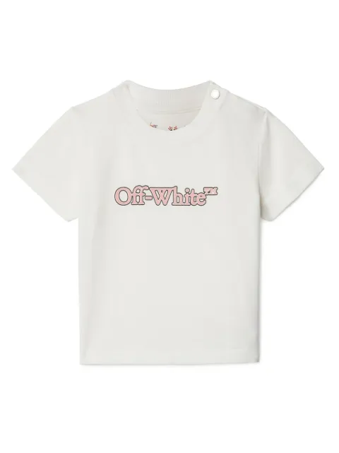 Off-White Kids logo t-shirt