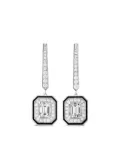 Boucheron 18kt white gold Vendôme Liseré diamond earrings - Silver