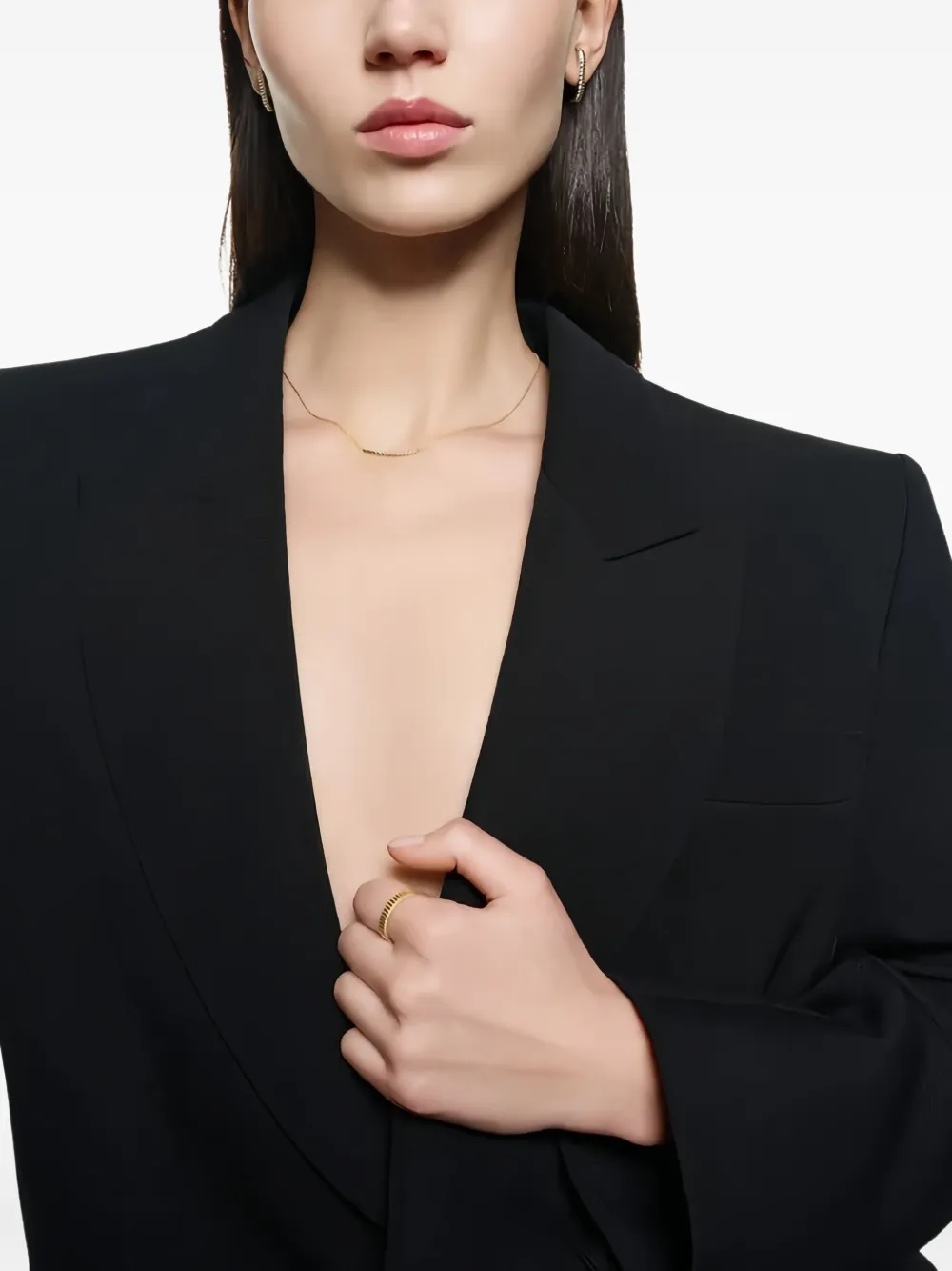 Boucheron 18K yellow gold Grosgrain ring | Men | Image 2