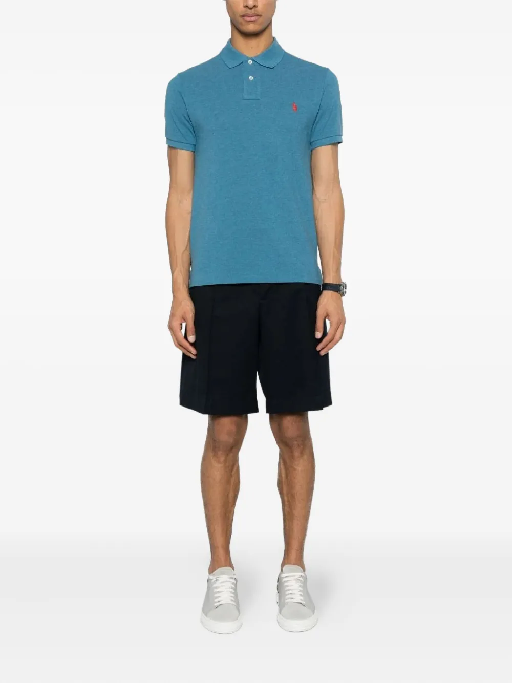 Polo Ralph Lauren Poloshirt met borduurwerk - Blauw