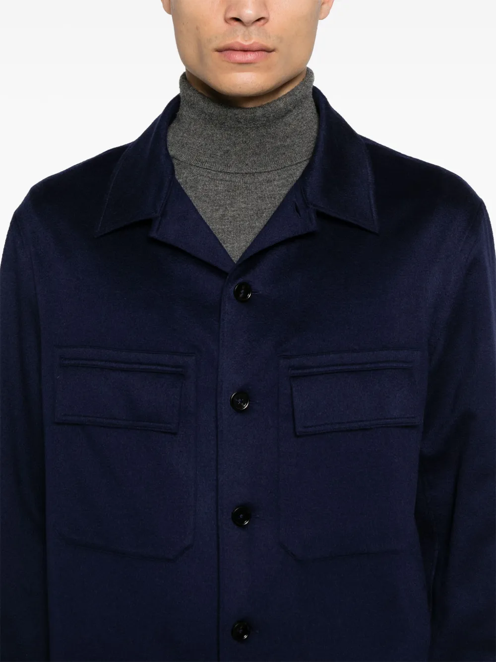 Shop Zegna Alba Shirt In Blue