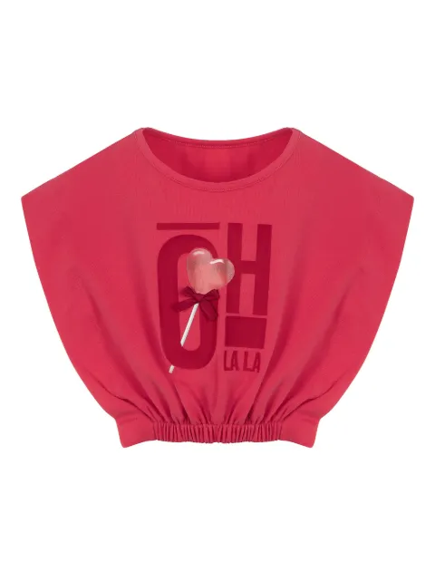 Lapin House playera con eslogan estampado