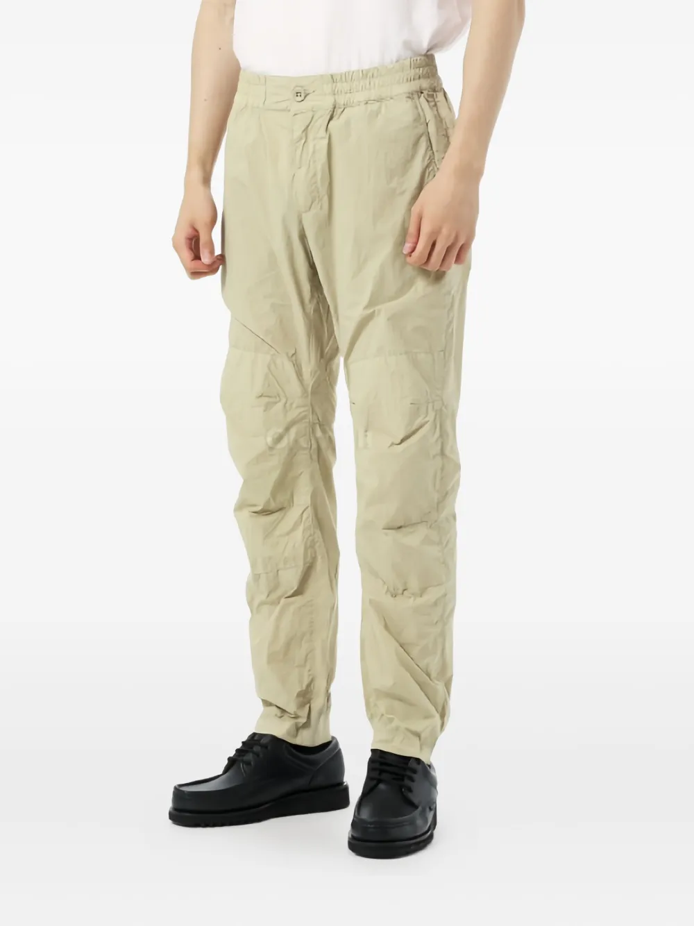Ten C elasticated-waist trousers - Beige