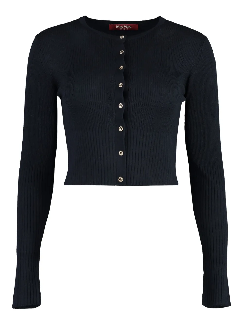 Max Mara Cropped vest Blauw