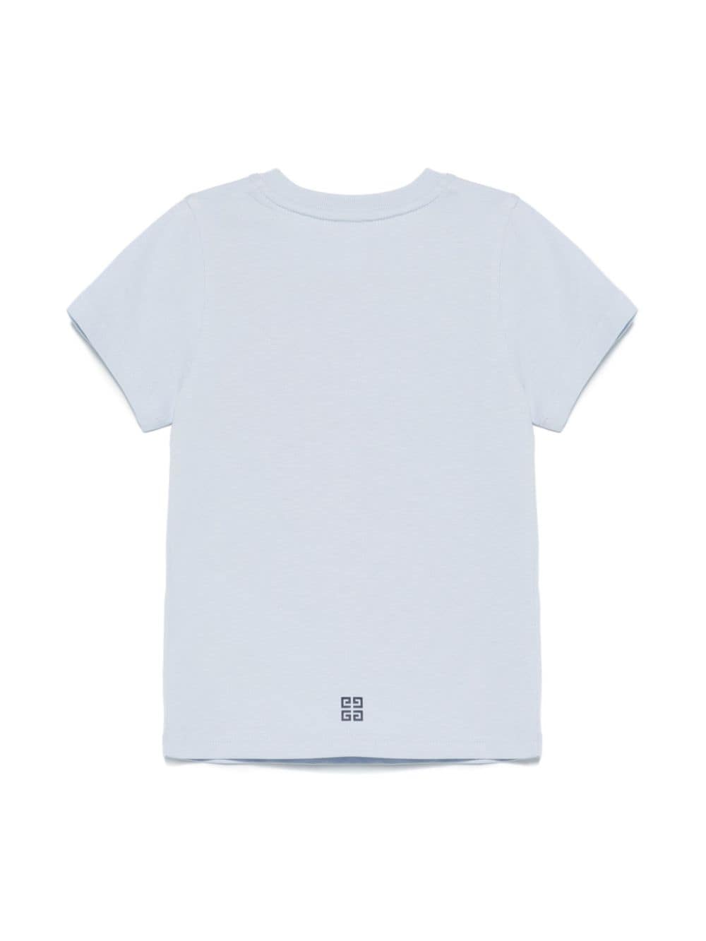 Givenchy Kids T-shirt met logoprint - Blauw