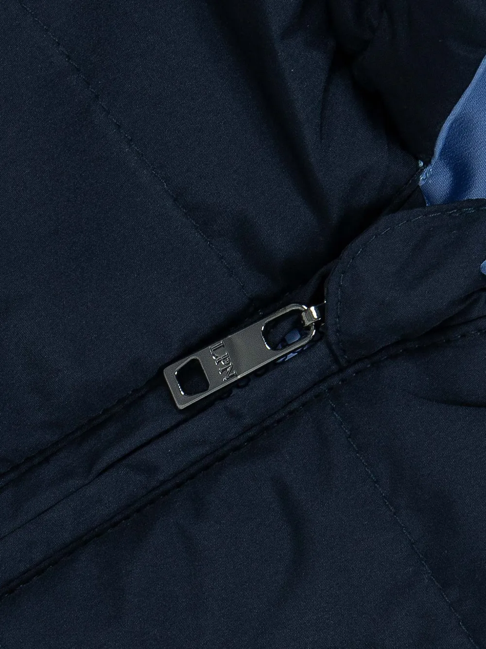 Lapin House Gilet met logopatch Blauw
