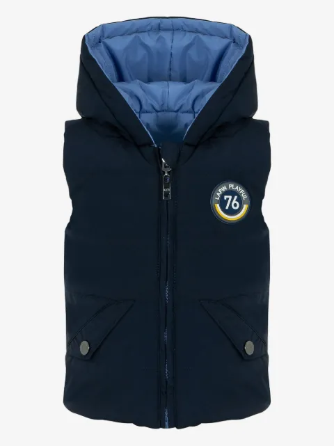 Lapin House logo-patch gilet 